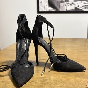 Black Stiletto Heels